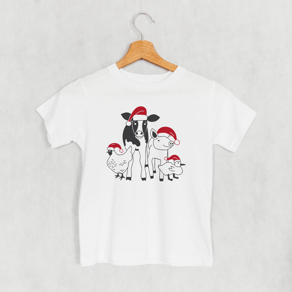 Holiday Farm Animals (Kids) T-Shirts, Hoodie, Sweatshirt | WearSparks.com (Image 1)