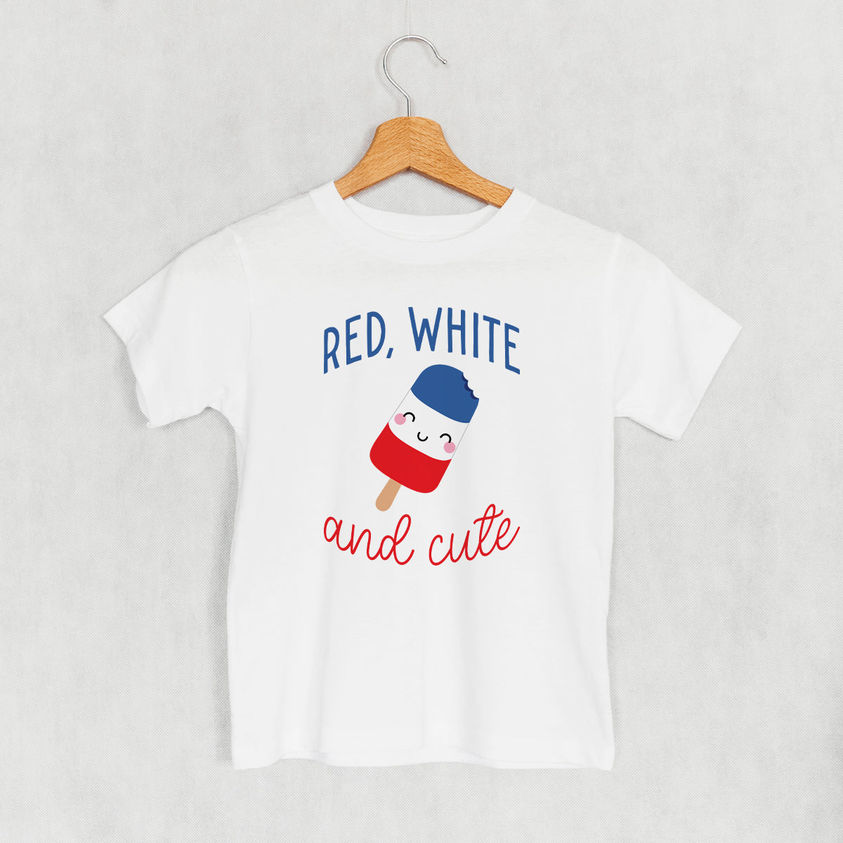 Red, White And Cute (Kids) T-Shirts, Hoodie, Sweatshirt | WearSparks.com (Image 4)