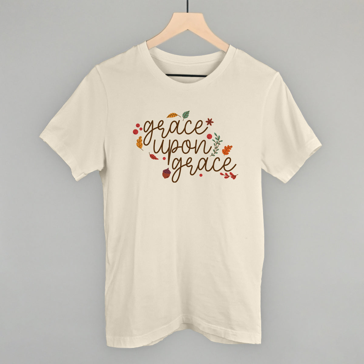 Grace Upon Grace Leaves T-Shirts, Hoodie, Sweatshirt | WearSparks.com (Image 2)