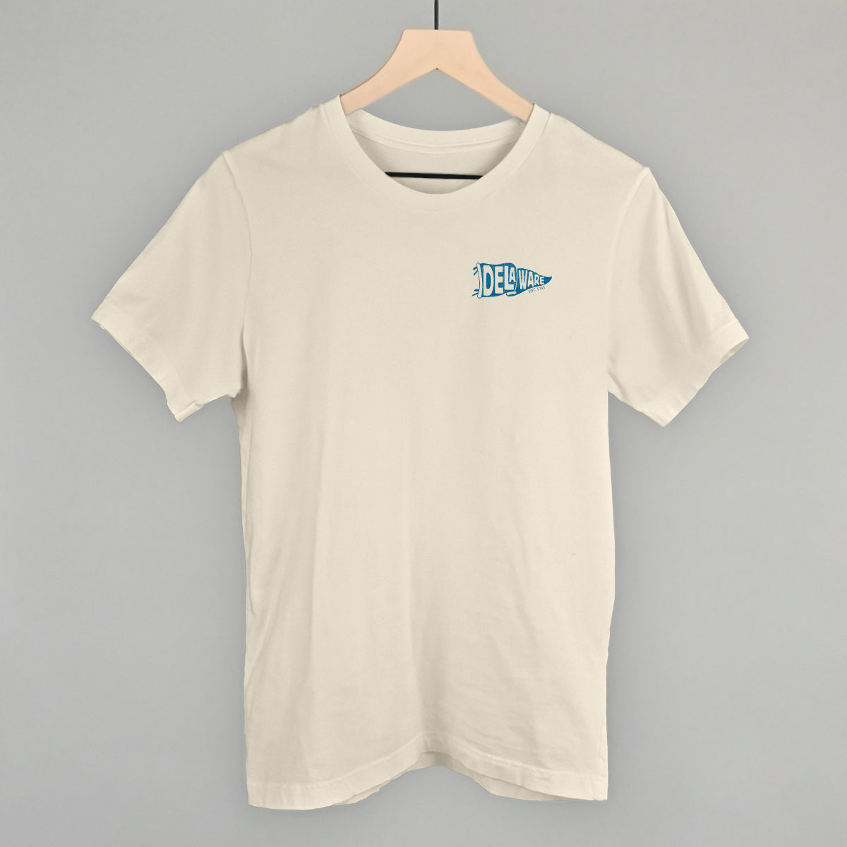 Delaware Pennant Flag (Left Chest) T-Shirts, Hoodie, Sweatshirt | WearSparks.com (Image 2)