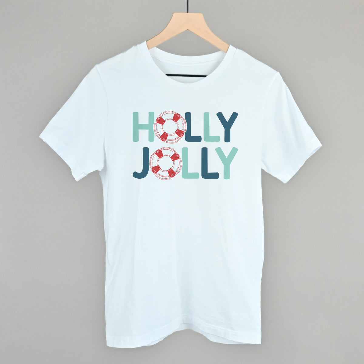Holly Jolly (Life Saver Buoy) T-Shirts, Hoodie, Sweatshirt | WearSparks.com (Image 3)