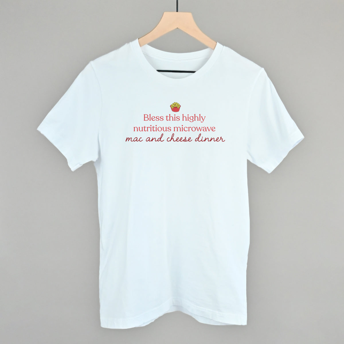 Bless This Highly Nutritious Microwave Mac & Cheese T-Shirts, Hoodie, Sweatshirt | WearSparks.com (Image 1)