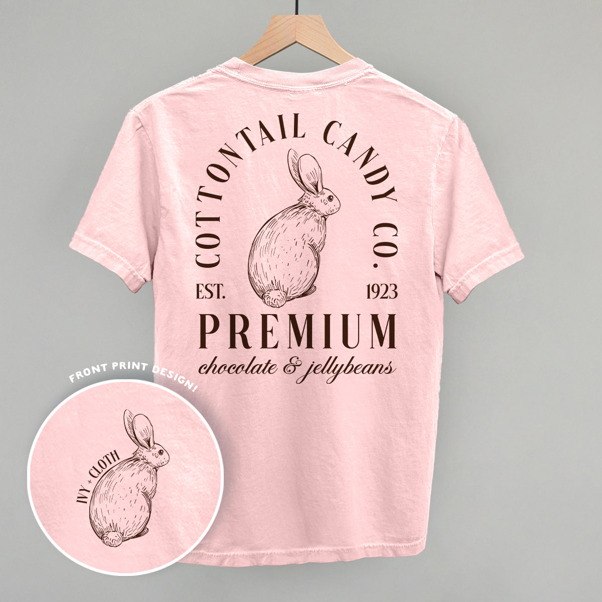 Cottontail Candy Co. (Back Print) T-Shirts, Hoodie, Sweatshirt | WearSparks.com (Image 3)