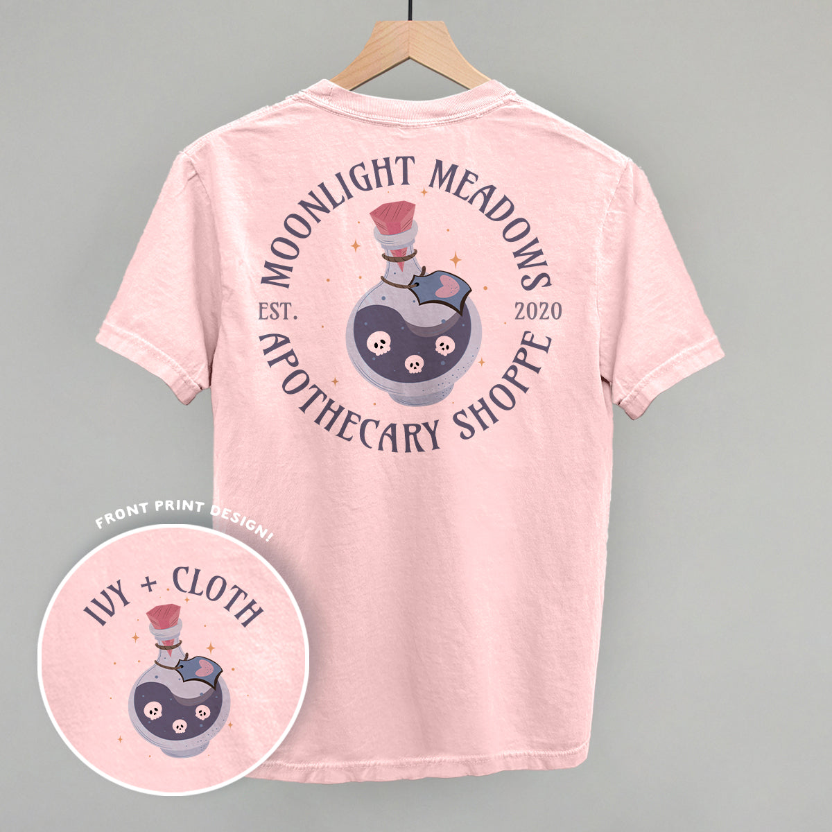 Moonlight Meadows Apothecary Shoppe (Back Print) T-Shirts, Hoodie, Sweatshirt | WearSparks.com (Image 1)