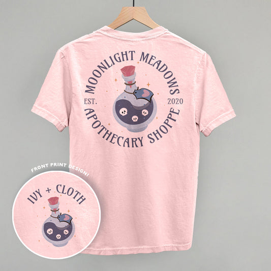 Moonlight Meadows Apothecary Shoppe (Back Print) T-Shirts, Hoodie, Sweatshirt | WearSparks.com (Image 1)