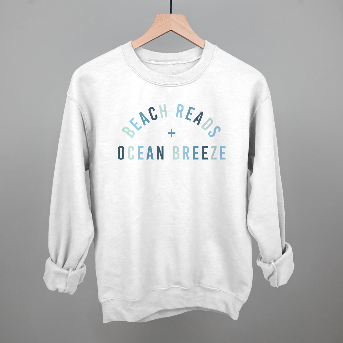 Beach Reads + Ocean Breeze T-Shirts, Hoodie, Sweatshirt | WearSparks.com (Image 4)