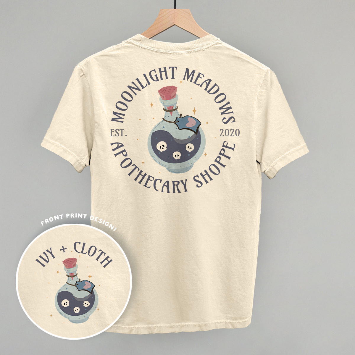 Moonlight Meadows Apothecary Shoppe (Back Print) T-Shirts, Hoodie, Sweatshirt | WearSparks.com (Image 2)