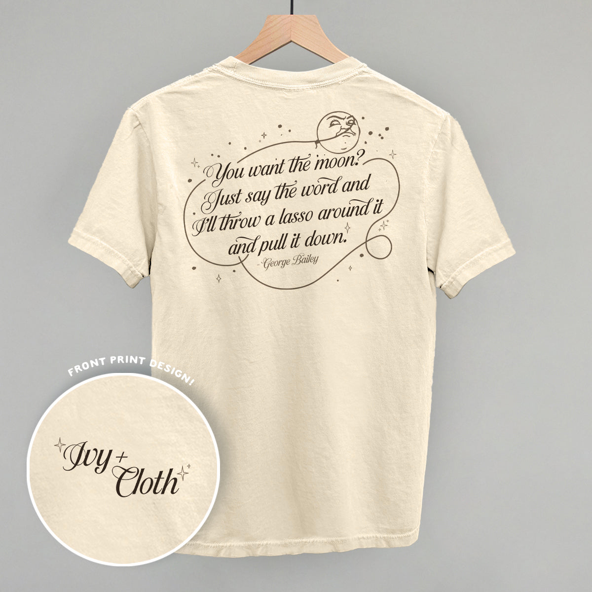 Lasso The Moon (Back Print) T-Shirts, Hoodie, Sweatshirt | WearSparks.com (Image 1)