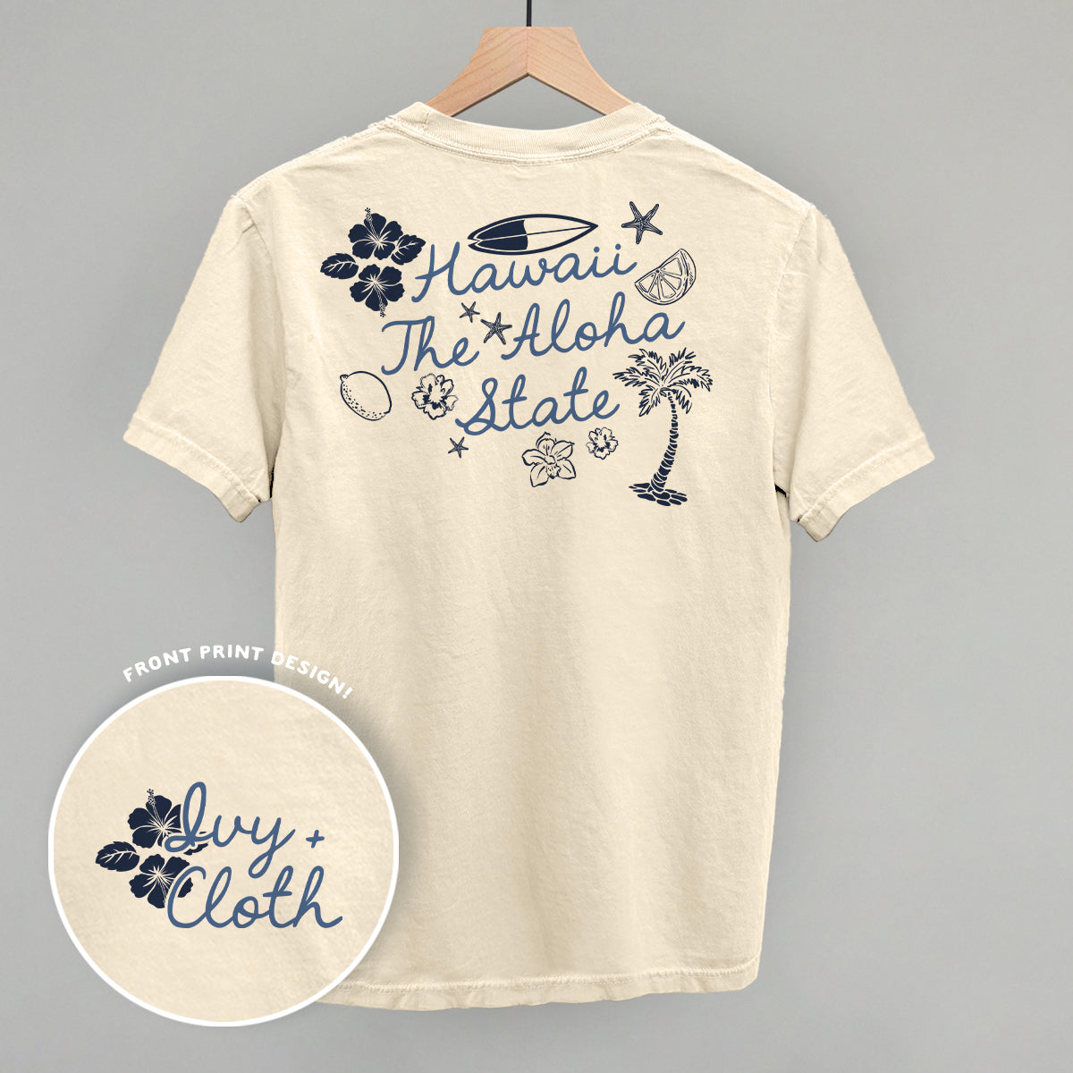The Aloha State (Back Print) T-Shirts, Hoodie, Sweatshirt | WearSparks.com (Image 2)