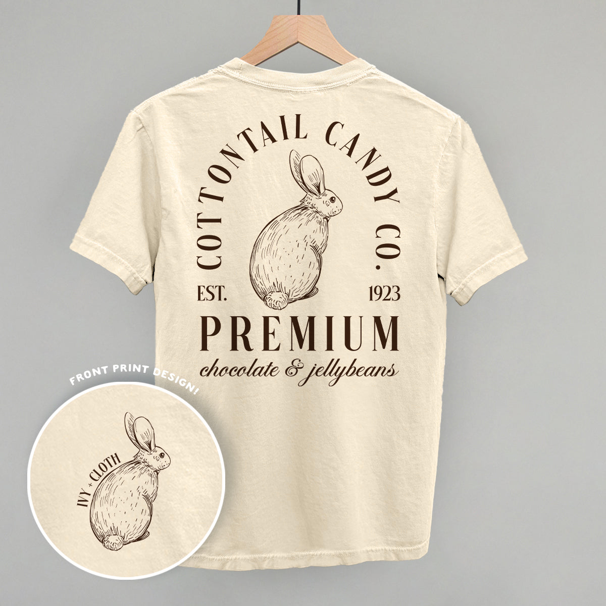 Cottontail Candy Co. (Back Print) T-Shirts, Hoodie, Sweatshirt | WearSparks.com (Image 1)
