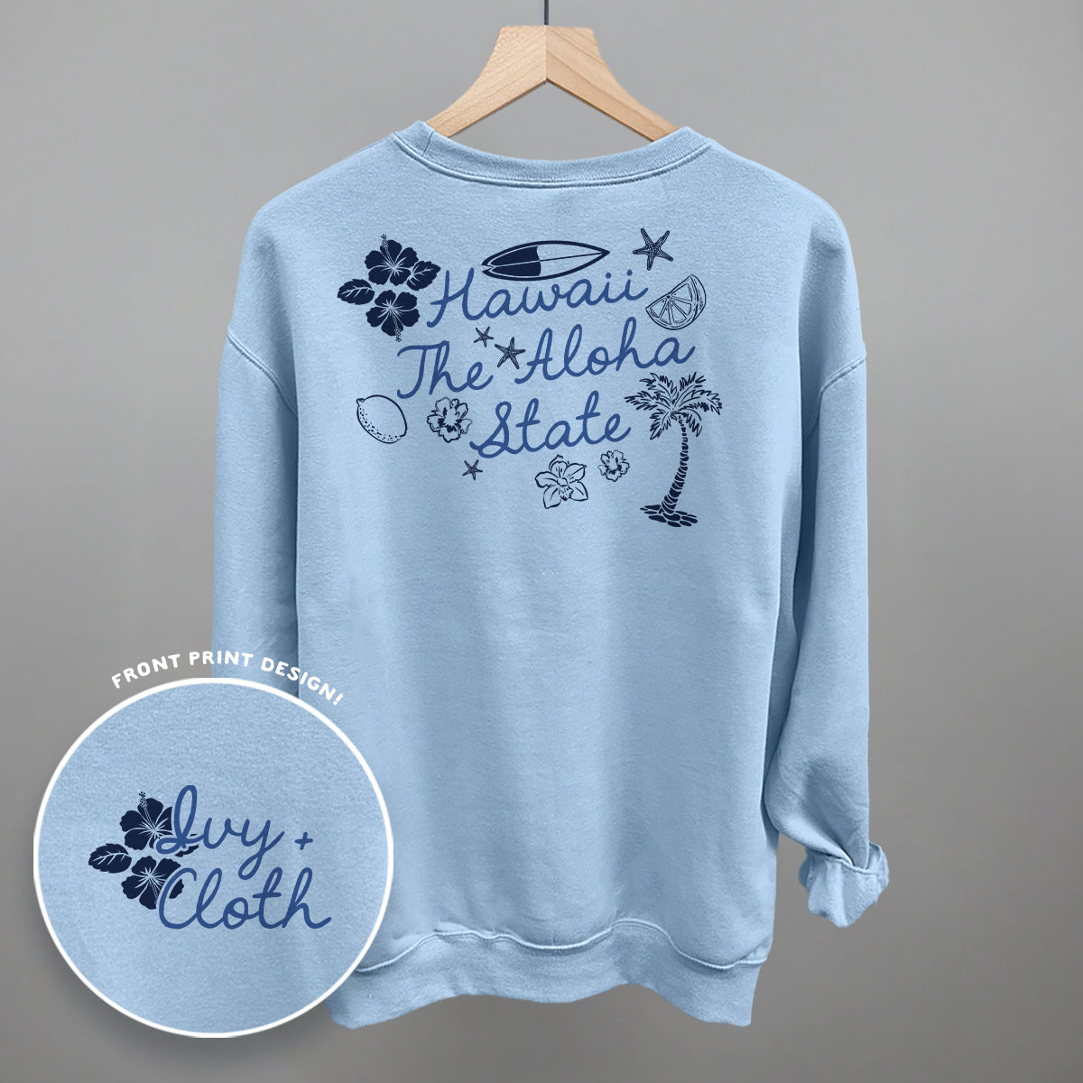 The Aloha State (Back Print) T-Shirts, Hoodie, Sweatshirt | WearSparks.com (Image 4)