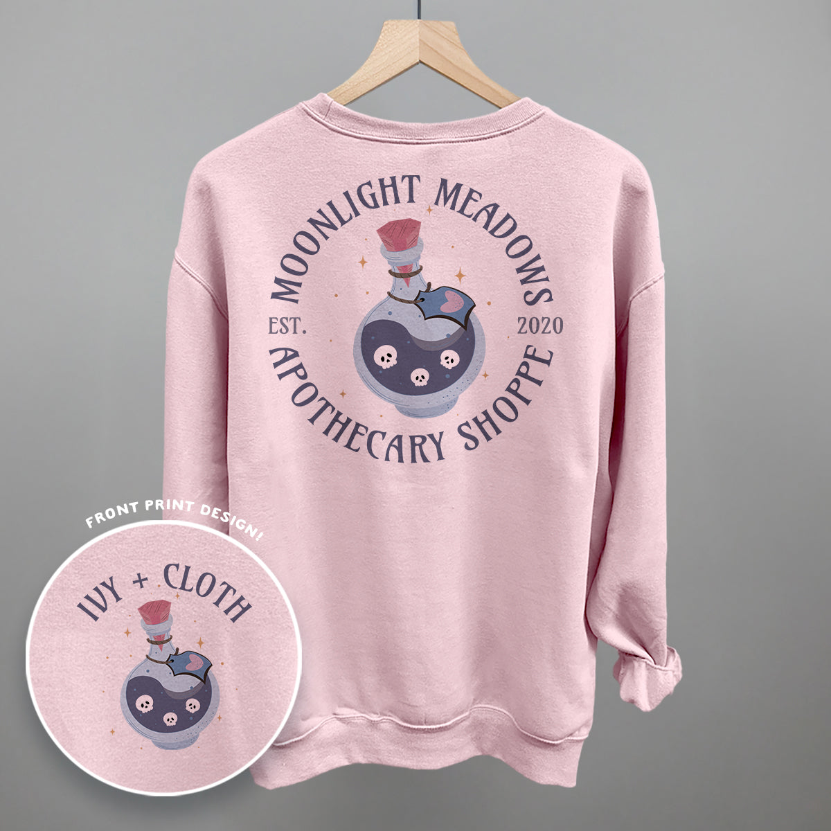 Moonlight Meadows Apothecary Shoppe (Back Print) T-Shirts, Hoodie, Sweatshirt | WearSparks.com (Image 5)
