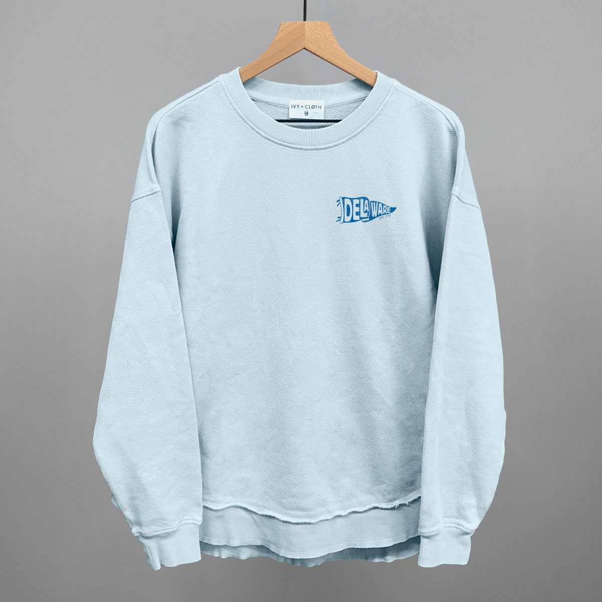 Delaware Pennant Flag (Left Chest) T-Shirts, Hoodie, Sweatshirt | WearSparks.com (Image 4)