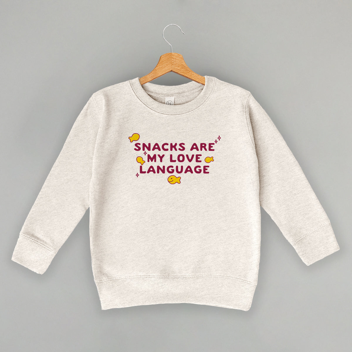 Snacks Are My Love Language (Kids) T-Shirts, Hoodie, Sweatshirt | WearSparks.com (Image 5)