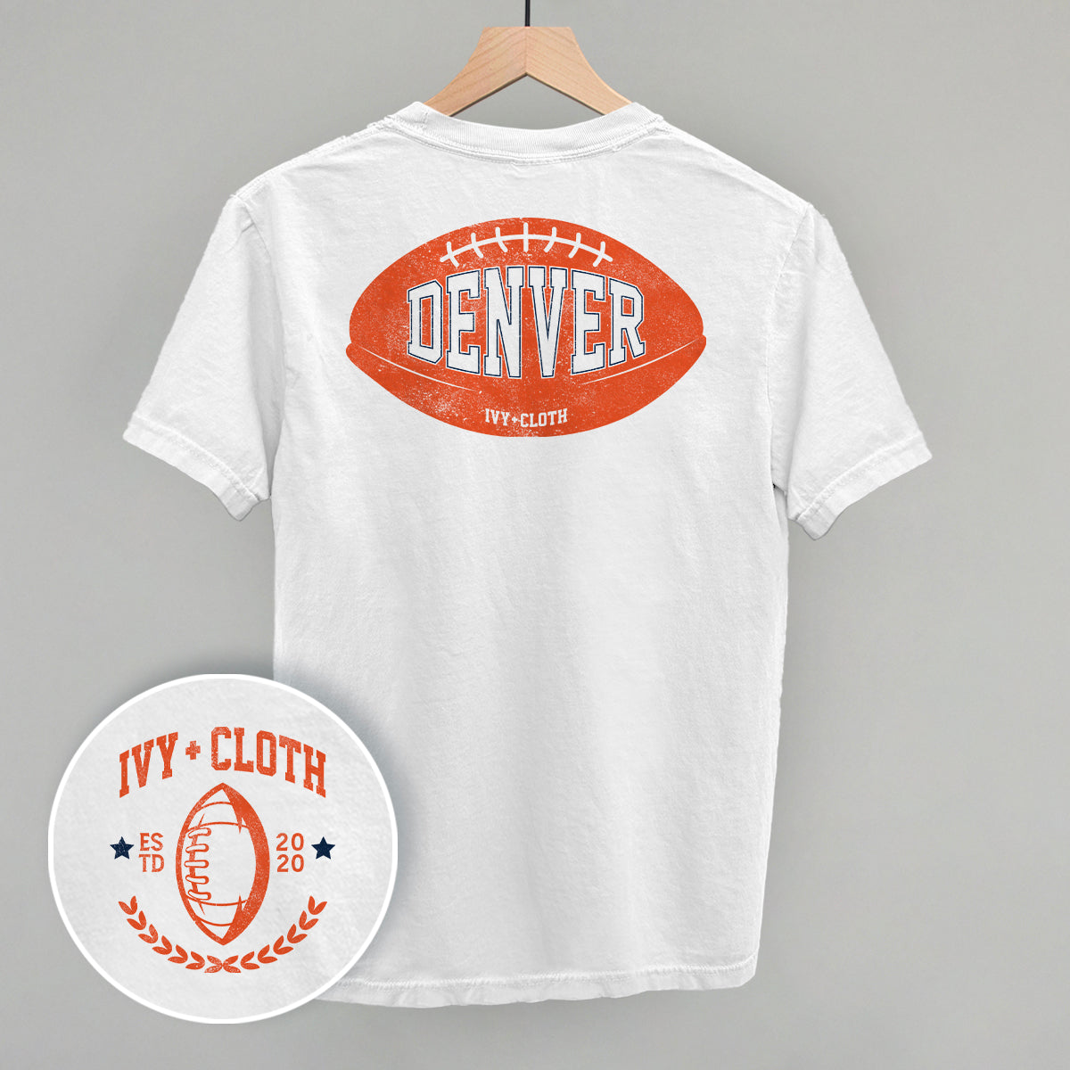Denver Football (Back Print) T-Shirts, Hoodie, Sweatshirt | WearSparks.com (Image 3)