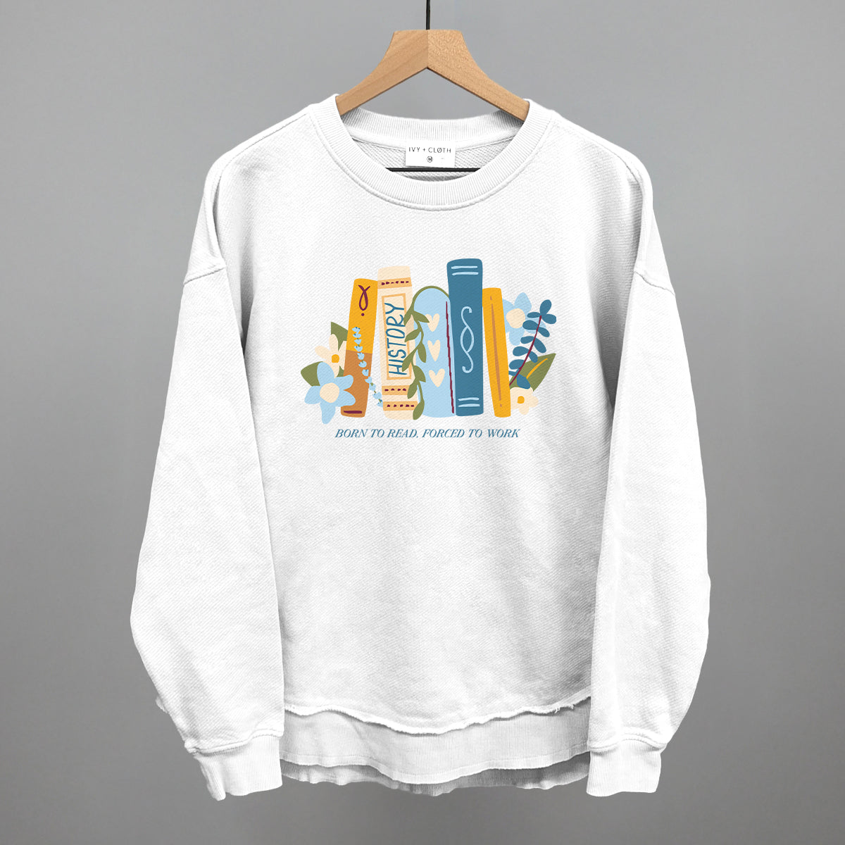 Born To Read, Forced To Work Doodle T-Shirts, Hoodie, Sweatshirt | WearSparks.com (Image 5)