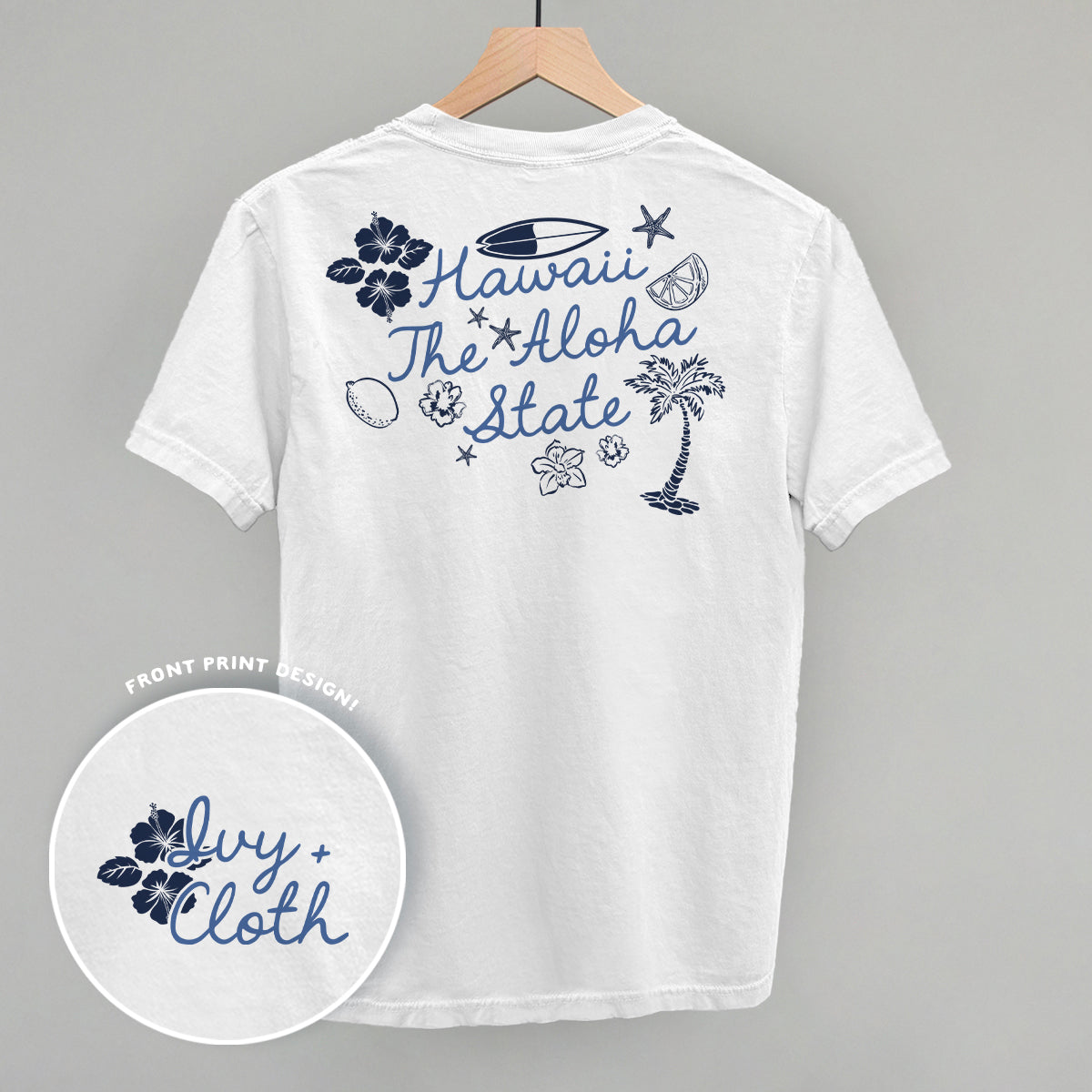 The Aloha State (Back Print) T-Shirts, Hoodie, Sweatshirt | WearSparks.com (Image 3)
