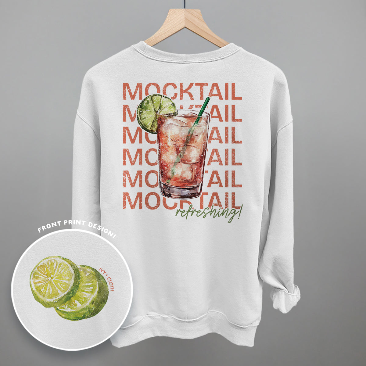 Mocktail (Back Print) T-Shirts, Hoodie, Sweatshirt | WearSparks.com (Image 3)