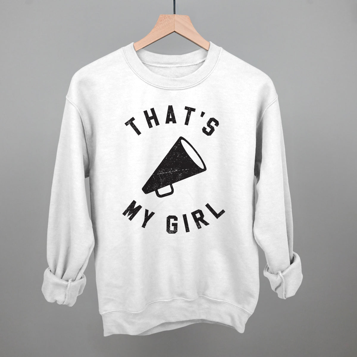 That's My Girl Cheerleading T-Shirts, Hoodie, Sweatshirt | WearSparks.com (Image 1)