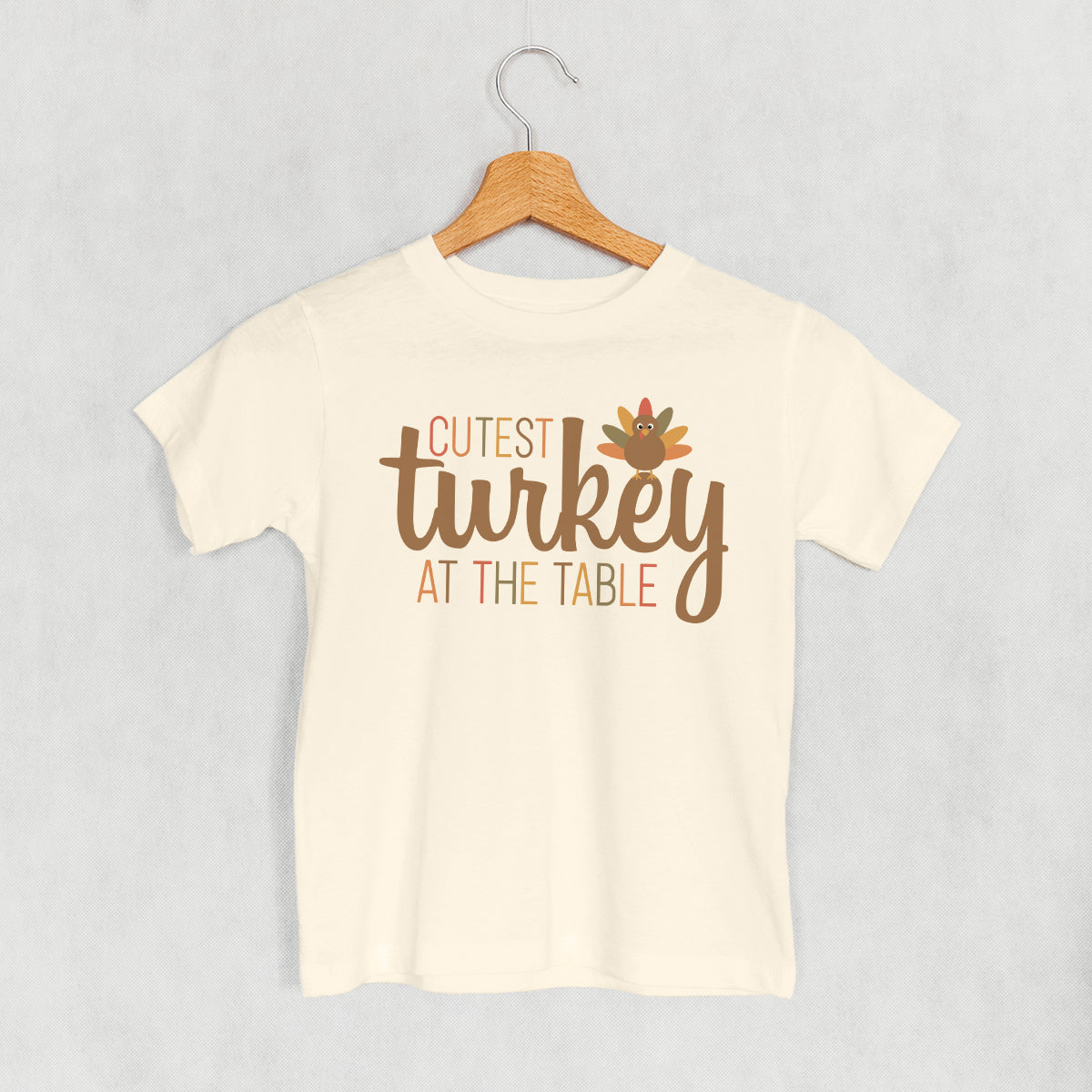 Cutest Turkey At The Table (Kids) T-Shirts, Hoodie, Sweatshirt | WearSparks.com (Image 1)