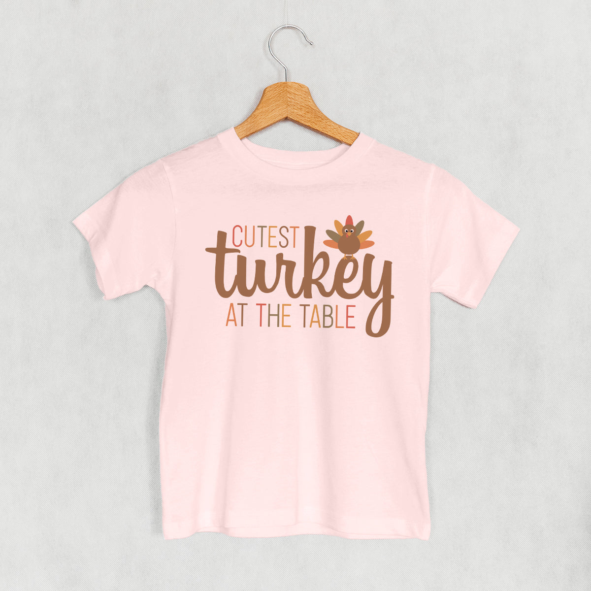 Cutest Turkey At The Table (Kids) T-Shirts, Hoodie, Sweatshirt | WearSparks.com (Image 4)