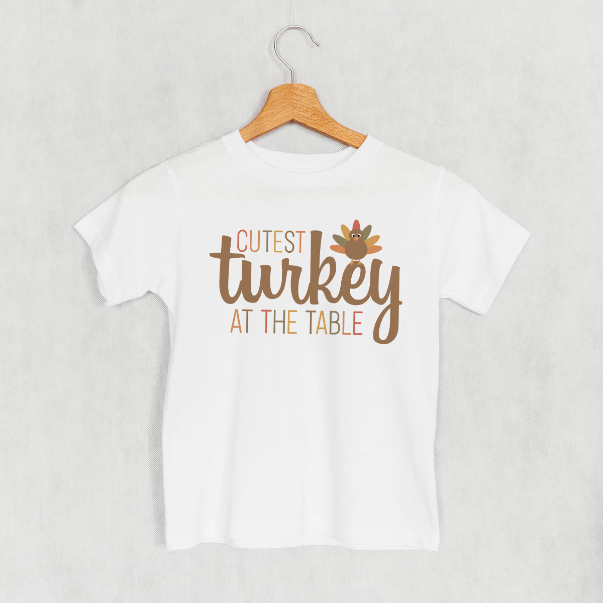 Cutest Turkey At The Table (Kids) T-Shirts, Hoodie, Sweatshirt | WearSparks.com (Image 2)