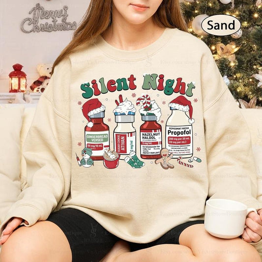 ICU Nurse Christmas Shirt, Christmas Nurse Shirt, Dream Team Sweatshirt, Medical Christmas Shirt, Funny Nurse Christmas...