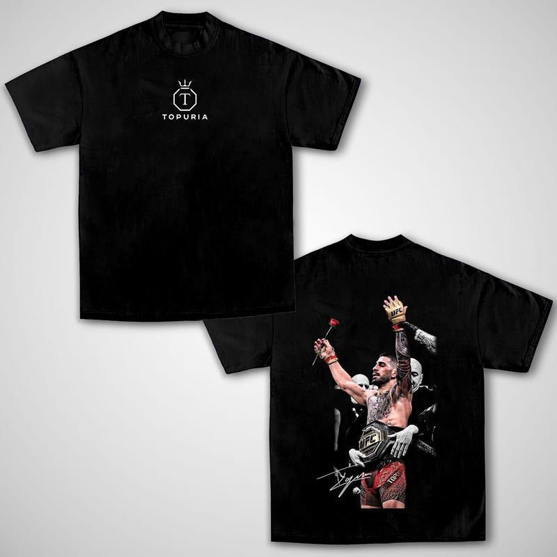 ILIA TOPURIA UFC CHAMPION TEE, Topuria Boxing T-shirt, Topuria Boxer Tee, Ilia Topuria Sports Shirt, UFC Shirt, MMA...