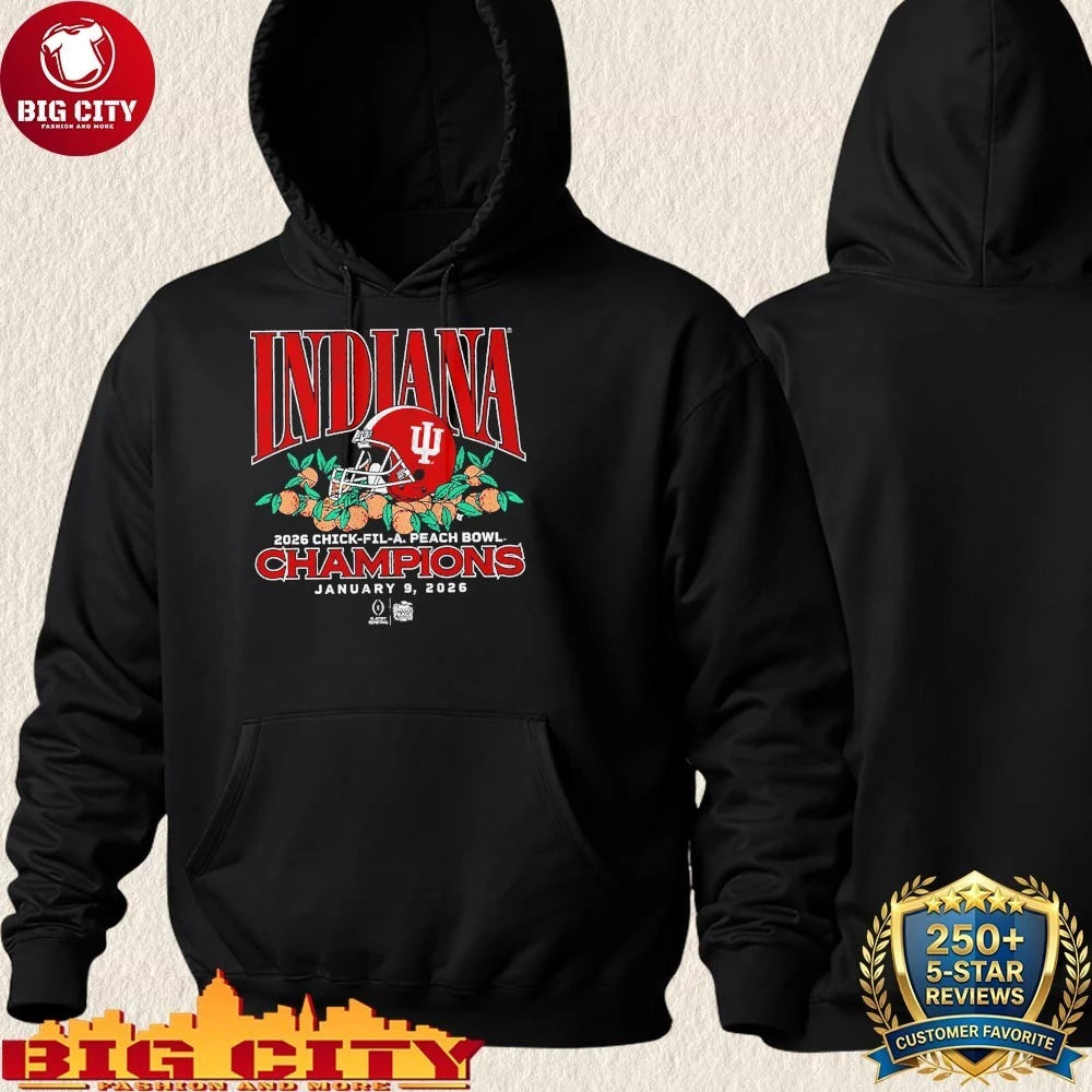 IU Peach Bowl 2026 Champions shirt