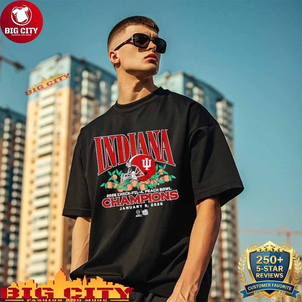 IU Peach Bowl 2026 Champions shirt