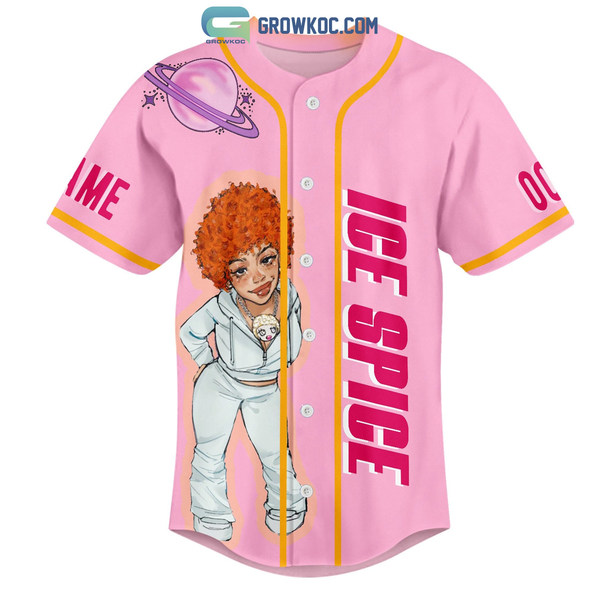 Ice Spice I Get What I Want I’m A Baddie Personalized Baseball Jersey