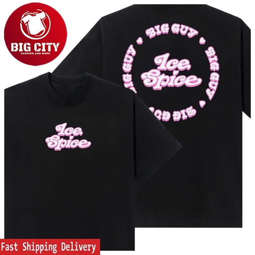 Ice Spice Music Verdy X Ice Spice Big Guy Two Sided Shirt