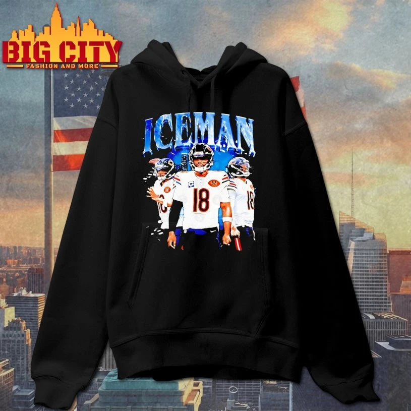Iceman Caleb Williams graphic shirt