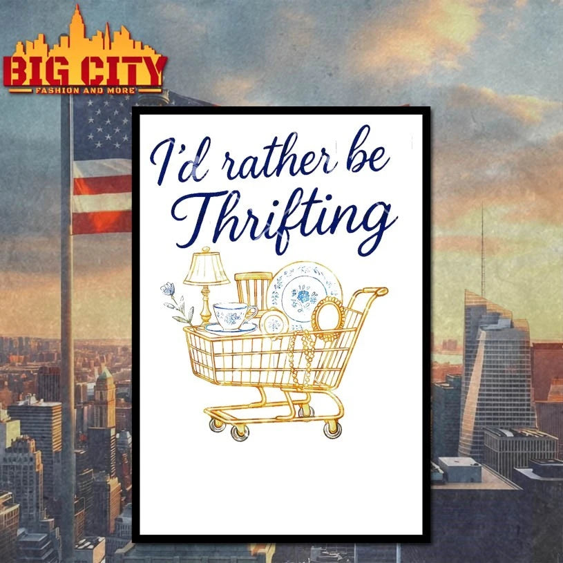 I’d Rather Be Thrifting Shirt