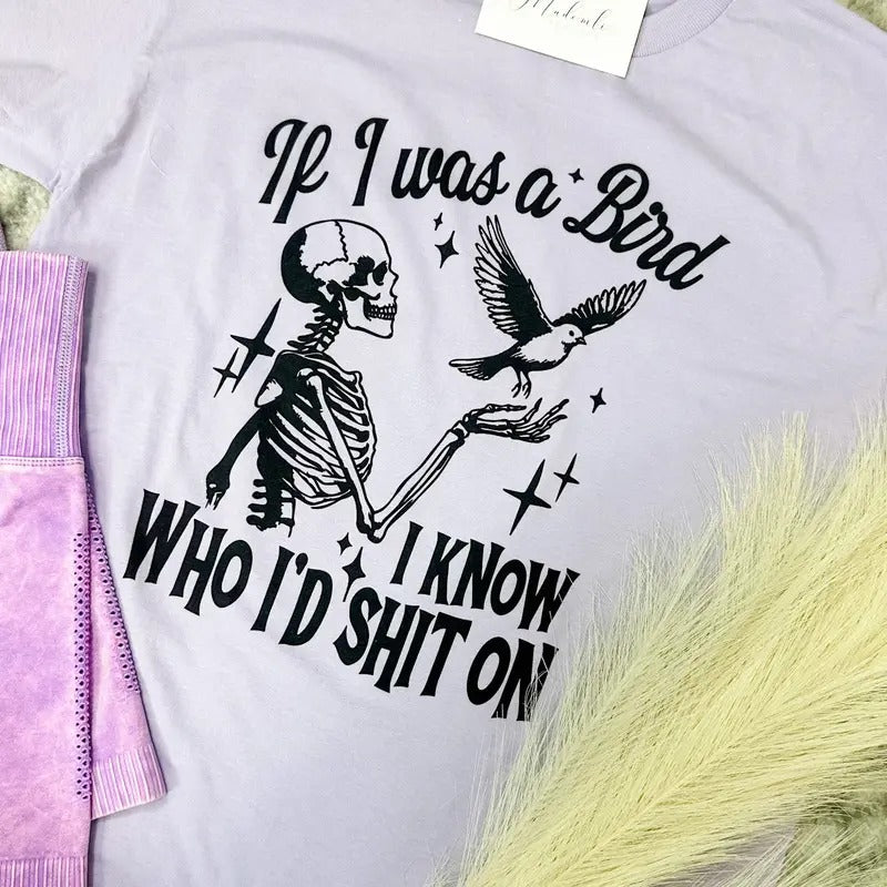 If I Was A Bird Graphic Tee Hoodie, Sweatshirt | WearSparks.com