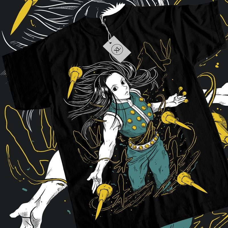 Illumi Zoldyck T-Shirt S-4XL chef hunter x hunter zoldyck family Anime Shirt Tshirt S-4XL Hoodie, Sweatshirt | WearSparks.com