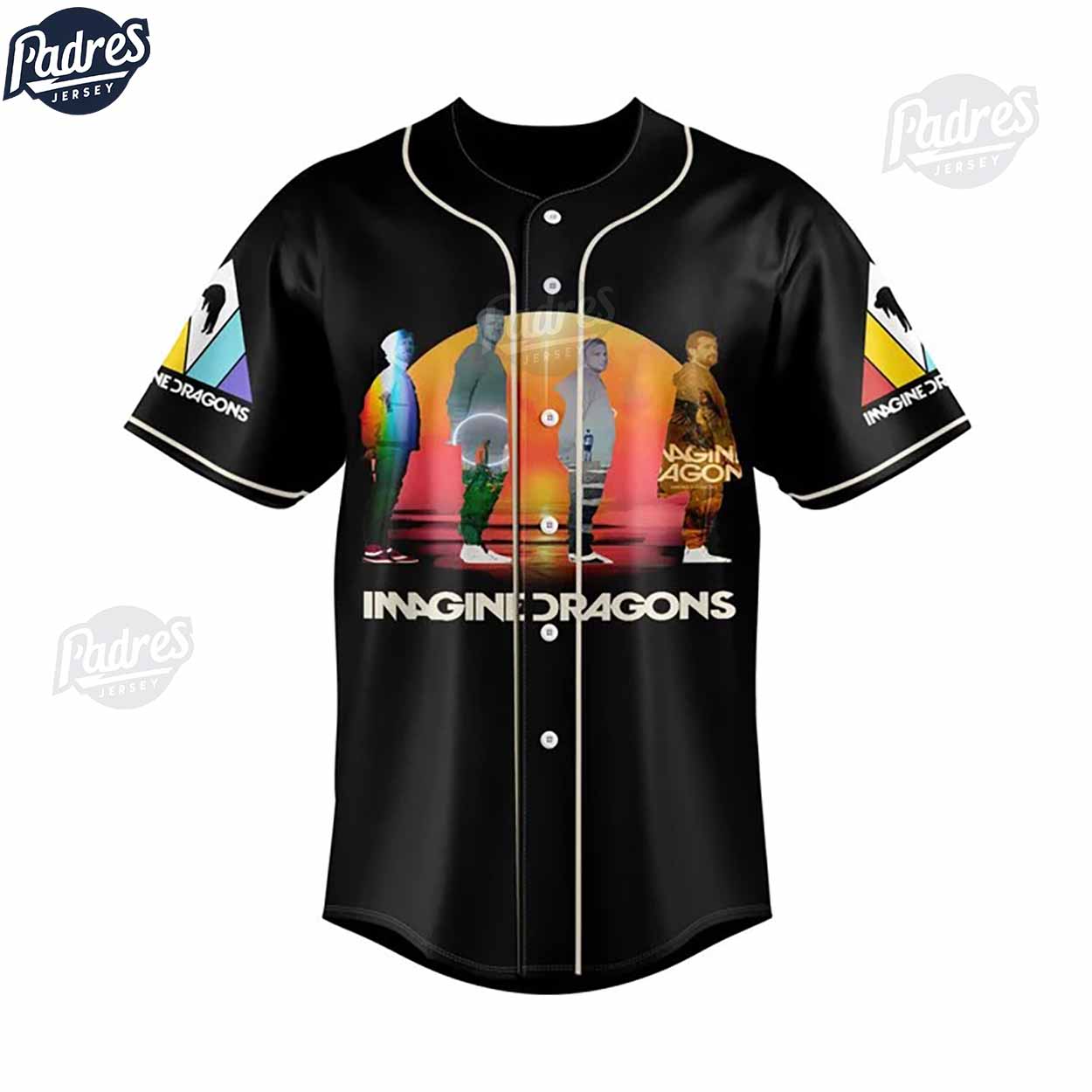 Imagine Dragons Baseball Jersey - Padres Jersey Oasis: Elevate Your Baseball Style Game T-Shirts, Hoodie,... (Image 3)