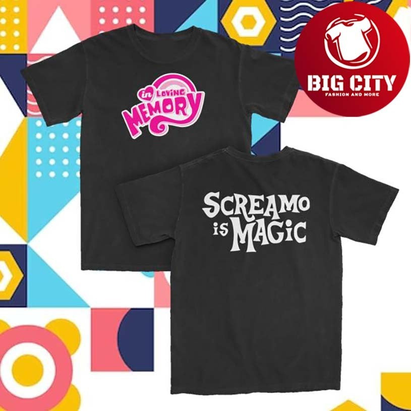 In Loving Memory Screamo Is Magic Two Sided Shirt