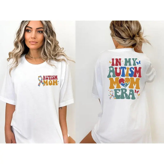In My Autism Mom Era Shirt, Neurodiversity Shirt, Autism Awareness Shirt, Autism Puzzle Shirt, Gift For Autism Mom,...