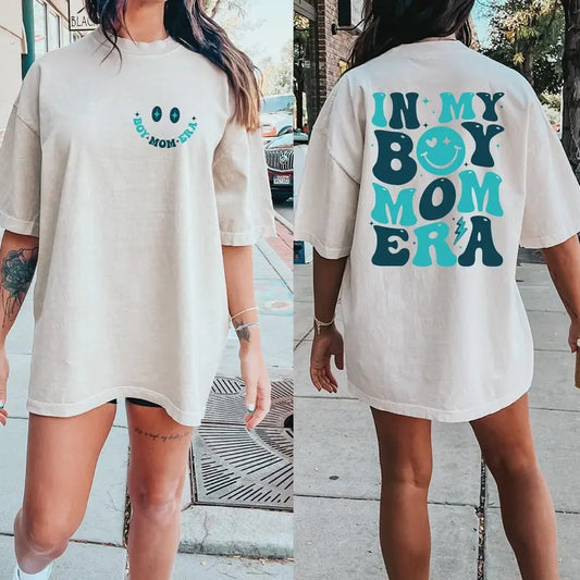 In My Boy Mom Era Shirt Boy Of Mom Cool Moms Club Shirt Gift For Mom Funny Mom Shirt Mom Birthday Gift Cute Mom Gift...