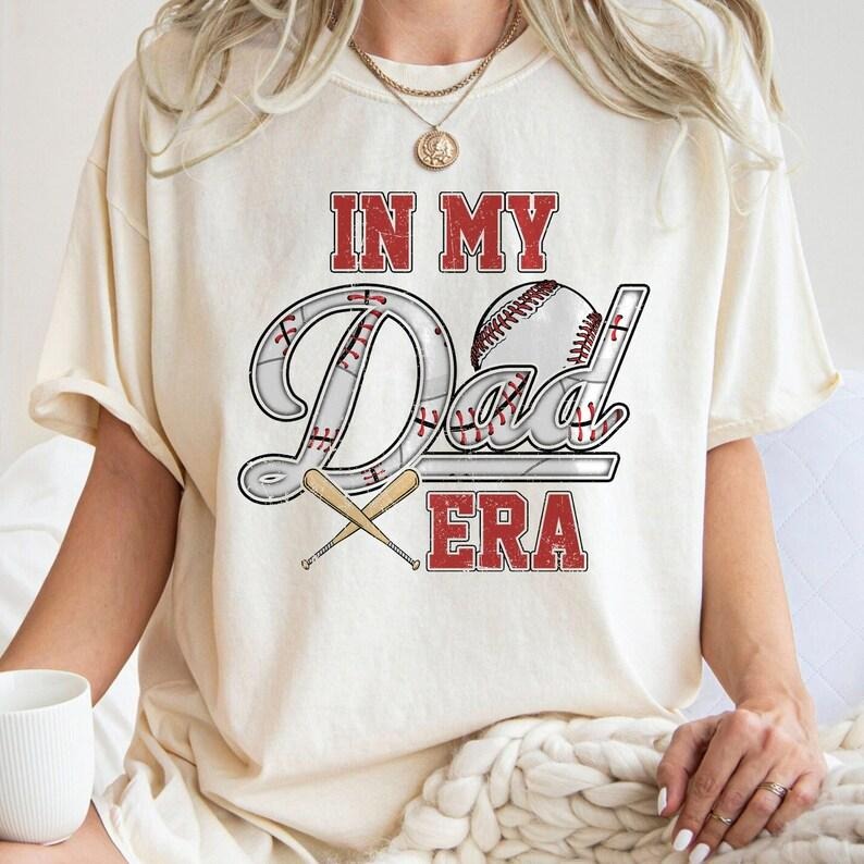 In My Dad Era , Baseball Dad , Baseball Papa T-Shirts, Hoodie, Sweatshirt | WearSparks.com