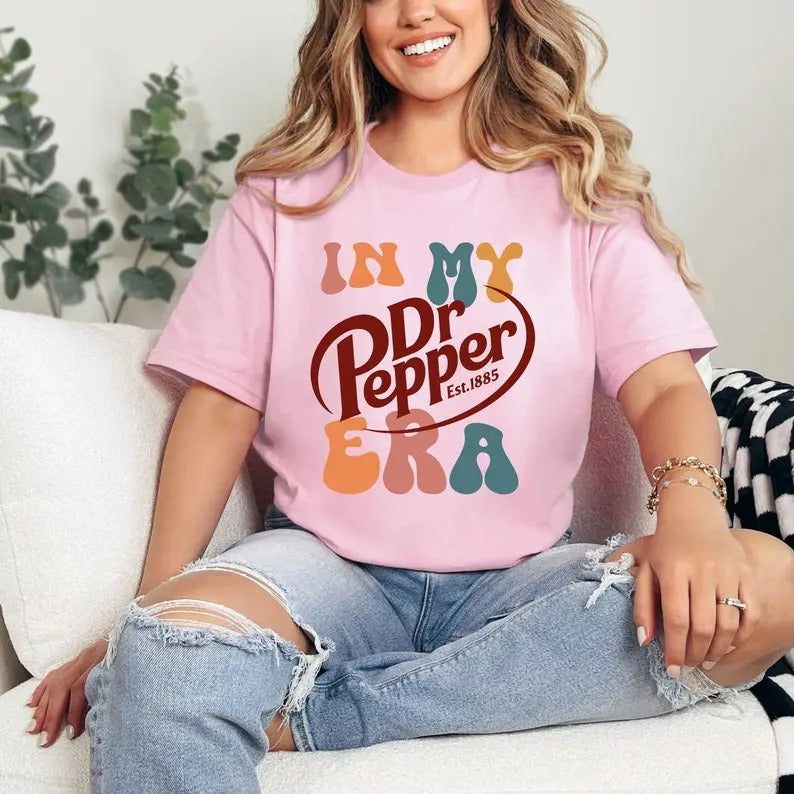 In My Dr Pepper Era Unisex T-Shirt, Gift For Fan, Gift For Her, Gift For Him Hoodie, Sweatshirt | WearSparks.com