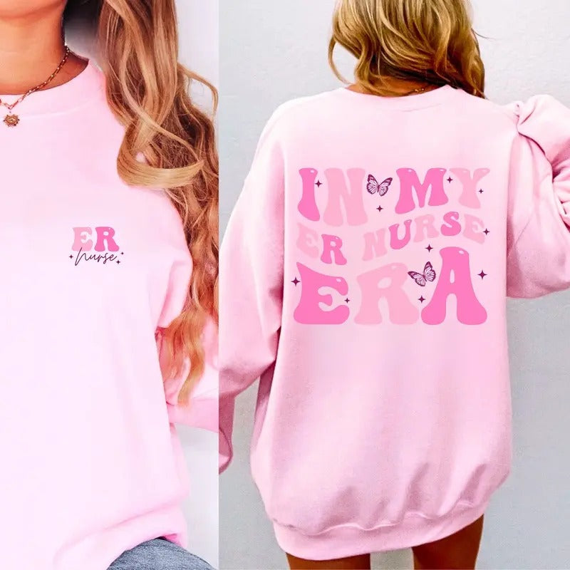 In My Emergency Nurse Era Sweatshirt T-Shirts, Hoodie | WearSparks.com