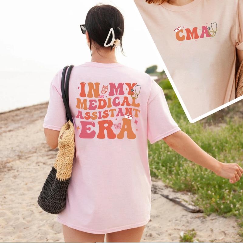 In My Medical Assistant Era T-shirt, Medical Assistant Shirt, CMA Tee, Nursing Assistant, Nurse Healthcare, Nurse Gift...