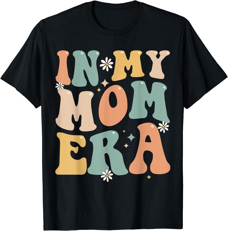 In My Mom Era Lover Groovy Retro Mom Funny Mothers Day T-Shirt Hoodie, Sweatshirt | WearSparks.com