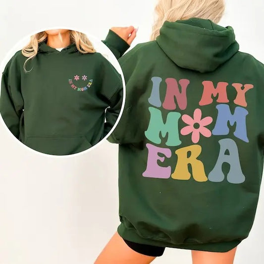 In My Mom Era Sweatshirt, Cool Moms Club Sweatshirt, Cute Mothers Day Sweatshirt, Mom Announcement Gift, Unique Mom Gift,...