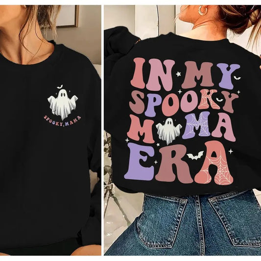 In My Spooky Mama Era Shirt Cute Mom Shirt Halloween Birthday Shirt Mom Birthday Gift New Mom Shirt Mama Life Shirt Mom...