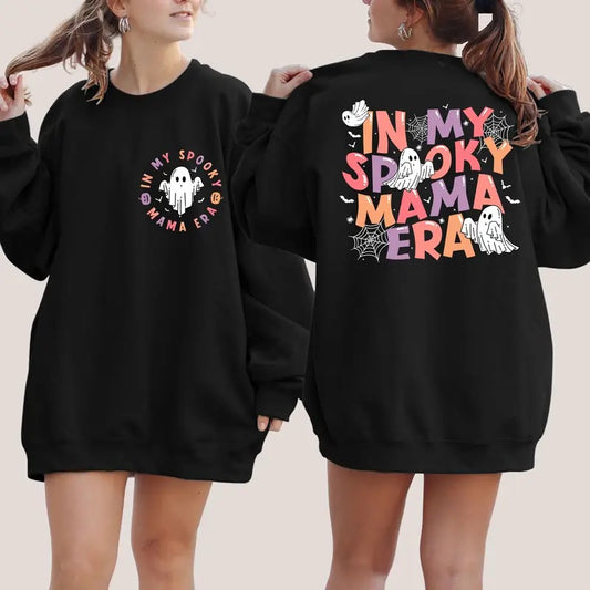 In My Spooky Mama Era Sweatshirt Spooky Mama Era Hoodie Spooky Mama Sweater Halloween Mama Crewneck Halloween Gift For...