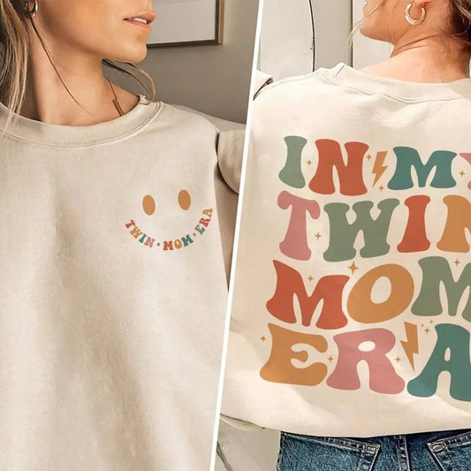 In My Twin Mom Era Shirt In My Mom Era Shirt Twin Mom Shirt Twin Mom Club Twin Mama Shirt New Mom Giftexpecting Mom...