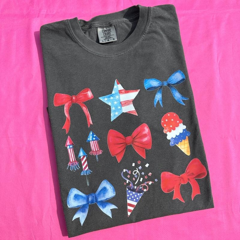 Independence Day Collage Comfort Colors T-Shirt Hoodie, Sweatshirt | WearSparks.com